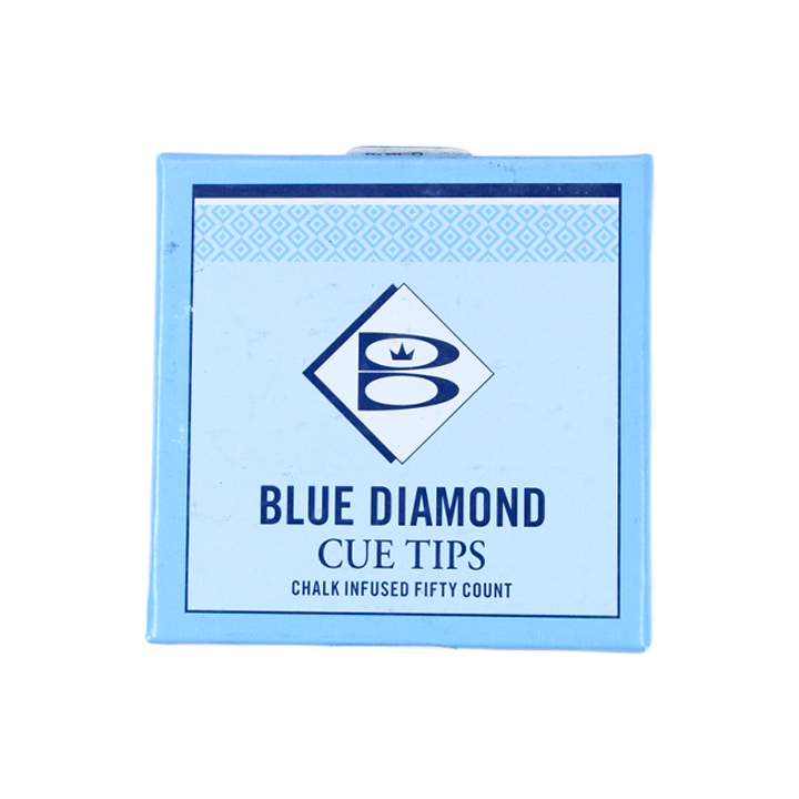 Blue Diamond Glue on Tips 9mm (5pcs)